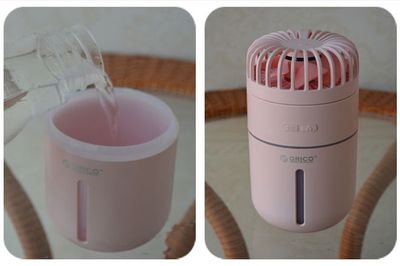 ORICO 加湿器小风扇 圆润粉嫩，清凉度夏